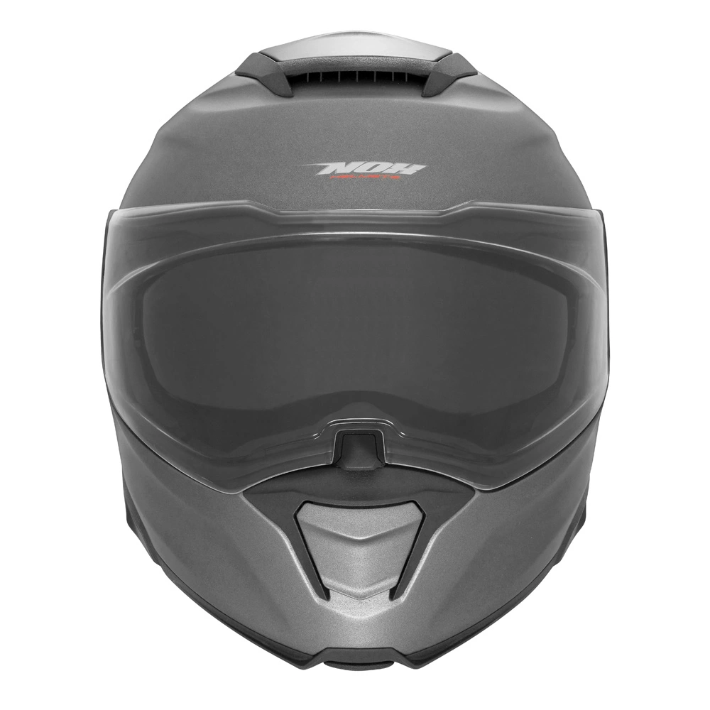 Kask szczękowy motocyklowy FLIP-UP NOX N967 Tytanowy mat