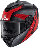 Kask Integralny Shark Spartan GT Elgen Anthracite Red