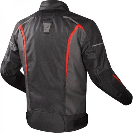 Kurtka Motocyklowa Tekstylna LS2 SEPANG BLACK DARK GREY RED