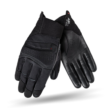 Rękawice Motocyklowe Męskie SHIMA AIR 2.0 BLACK