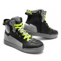 Buty miejskie motocyklowe REBELHORN VANDAL II BLACK/GREY/YELLOW