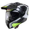 Kask adventure CABERG DUAL TANAMI SCRAM BLACK GREY YELLOW
