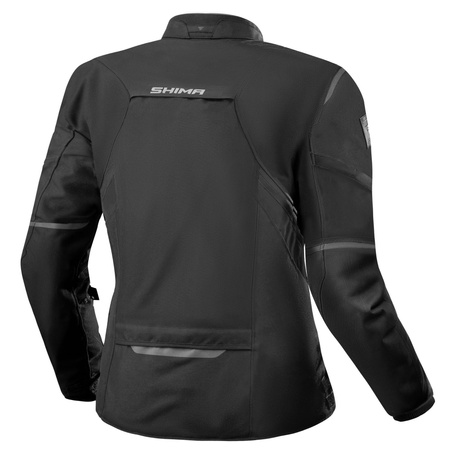 Kurtka Motocyklowa Damska SHIMA RUSH 2.0 BLK