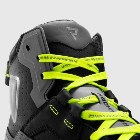 Buty miejskie motocyklowe REBELHORN VANDAL II BLACK/GREY/YELLOW