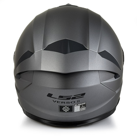 Kask Otwarty LS2 OF618 VERSO II SOLID TITANIUM szary matowy