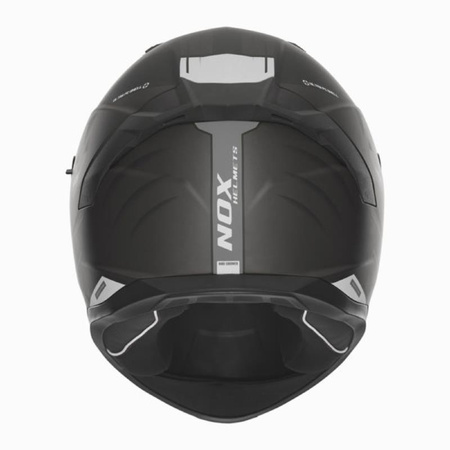 Kask Integralny Motocyklowy NOX N401 CROWER BLACK SILVER