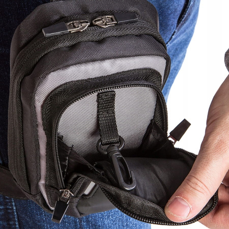 Torba Biodrowa Rebelhorn Hip II Black Grey