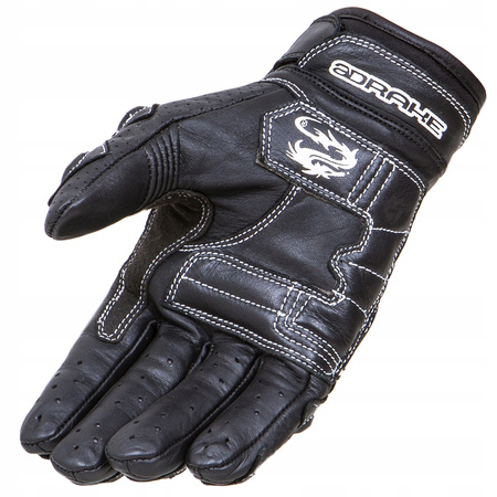 ADRAKE LEKKIE KRÓTKIE WYGODNE RĘKAWICE SKÓRZANE M