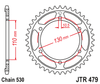 Zębatka Tylna JT JTR479.44