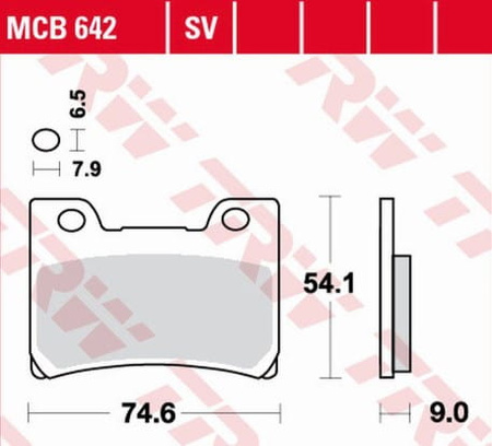 Klocki Hamulcowe TRW MCB642