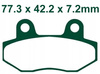 Klocki Hamulcowe EBC SFA086