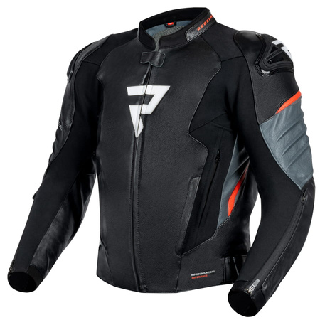 Kurtka motocyklowa Rebelhorn Veloce Black Grey Fluo