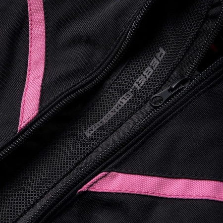 Damska Kurtka Rebelhorn Luna Lady Black Fluo Pink