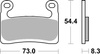 Klocki Hamulcowe TRW MCB901SV