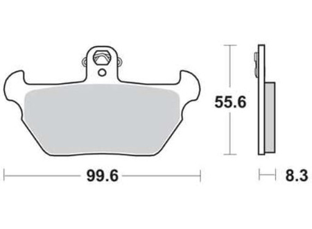 Klocki Hamulcowe TRW MCB621