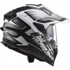 Kask Motocyklowy Enduro LS2 MX701 EXPLORER ALTER BLACK WHITE