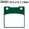 Klocki Hamulcowe EBC FA161