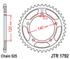 JT ZĘBATKA TYLNA JTR1792.42ZBK