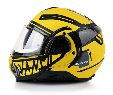 Kask Szczękowy LS2 FF910 Advant II Tape Yellow