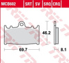 Klocki Hamulcowe TRW MCB602TRQ