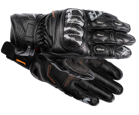 Rękawice motocyklowe Seca Trackday Short Black