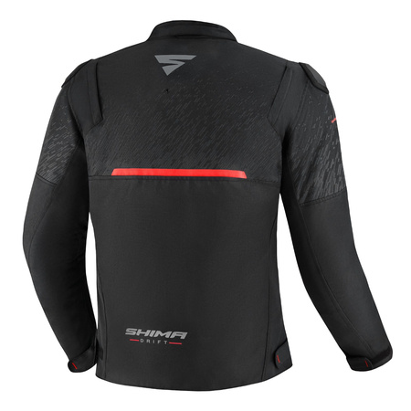 Kurtka Motocyklowa Męska SHIMA DRIFT BLACK