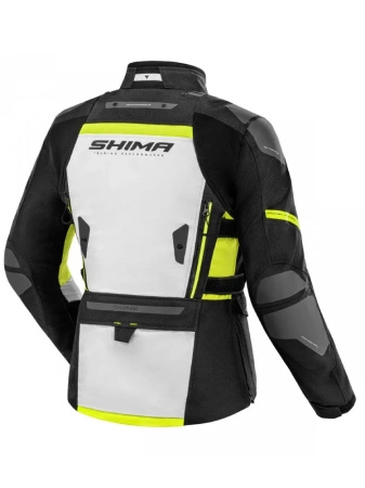 Damska Kurtka Motocyklowa SHIMA DUNE LADY JKT FLUO membrana