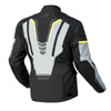 Męska Kurtka Motocyklowa Ozone Tour III Black Grey Fluo