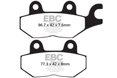 Klocki Hamulcowe EBC FA215