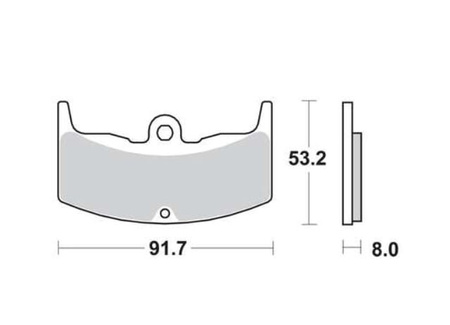 Klocki Hamulcowe TRW MCB526
