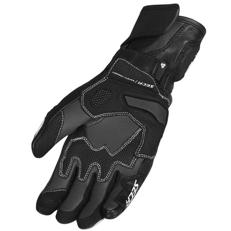 Rękawice Motocyklowe Damskie SECA ATOM LADY czarny biały