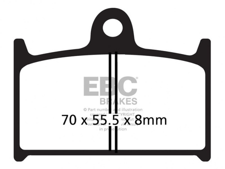 Klocki Hamulcowe EBC FA145