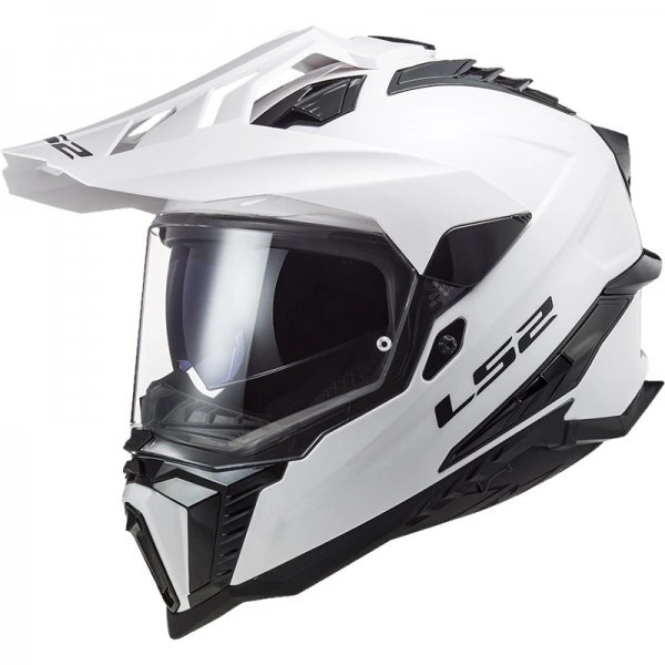 Kask Motocyklowy Enduro LS2 MX701 EXPLORER Biały