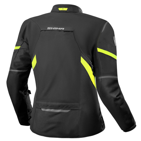 Kurtka Motocyklowa Damska SHIMA RUSH 2.0 FLUO