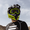 GOGLE IMX ENDURANCE FLIP GOG YELLOW/BLACK (SZYBA DARK SMOKE + CLEAR)