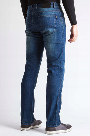 Spodnie Motocyklowe Ozone Star II Regular Washed Blue