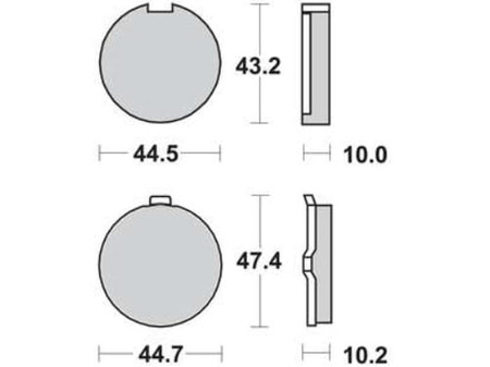 Klocki Hamulcowe TRW MCB513