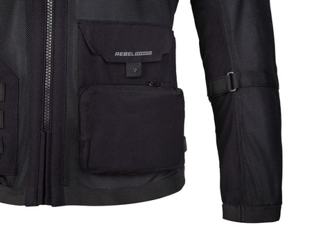 Męska Kurtka Rebelhorn Brutale Black