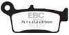Klocki Hamulcowe EBC SFA233