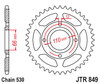 Zębatka Tylna JT JTR849.38