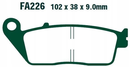 Klocki Hamulcowe EBC FA226HH
