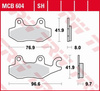 Klocki Hamulcowe TRW MCB604
