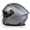 Kask Otwarty Apex JI200 SOLID TITAN blenda