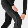 Damskie Jeansy Motocyklowe SHIMA ZENITH LADY czarny dżins