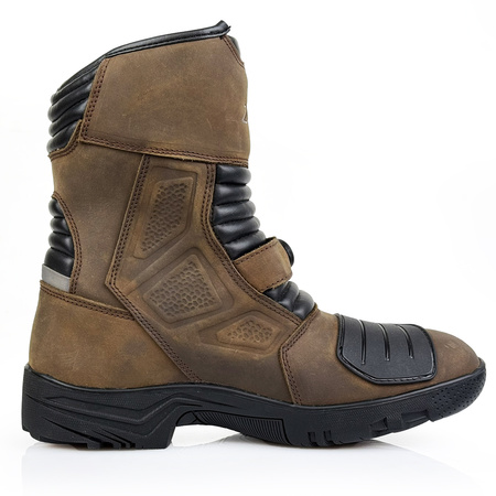 Buty Motocyklowe ZRX SIERRA BROWN brązowy skóra