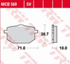 Klocki Hamulcowe TRW MCB568