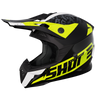 Dziecięcy Kask Motocyklowy SHOT PULSE KID AIRFIT czarny fluo