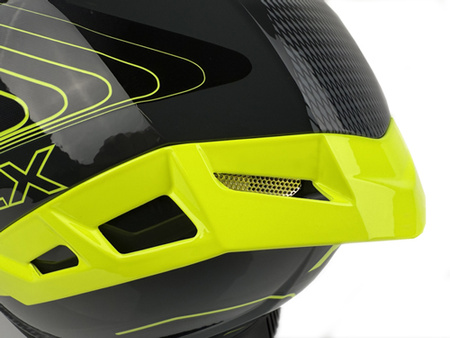 Kask Integralny Apex FI200 MADRID GREY/YELLOW
