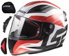 Kask integralny LS2 FF353 RAPID II GRID WHITE RED