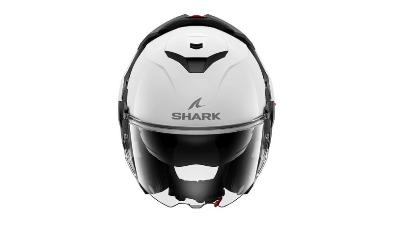 Kask szczękowy SHARK OXO BLANK Biały